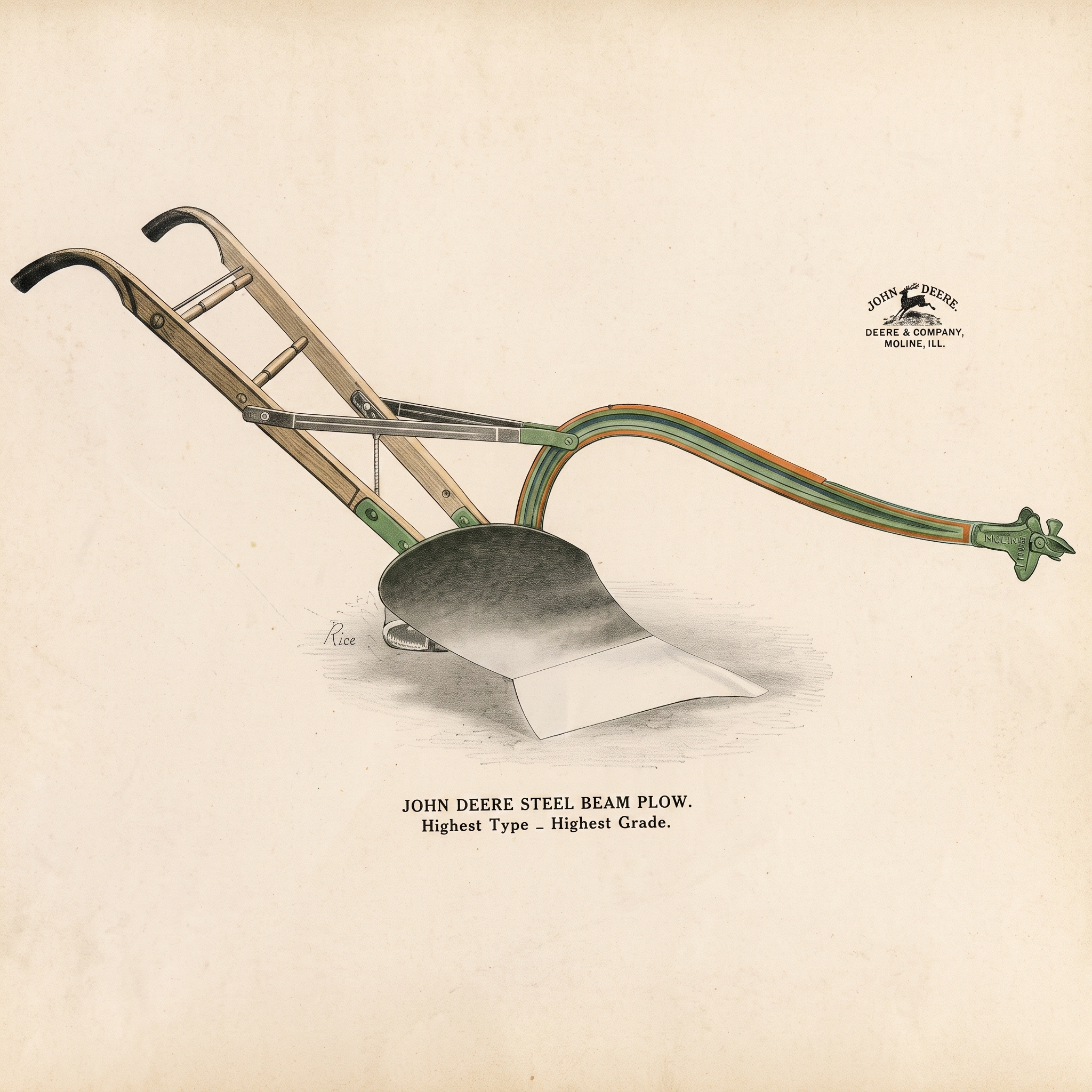 John Deere First Plow
